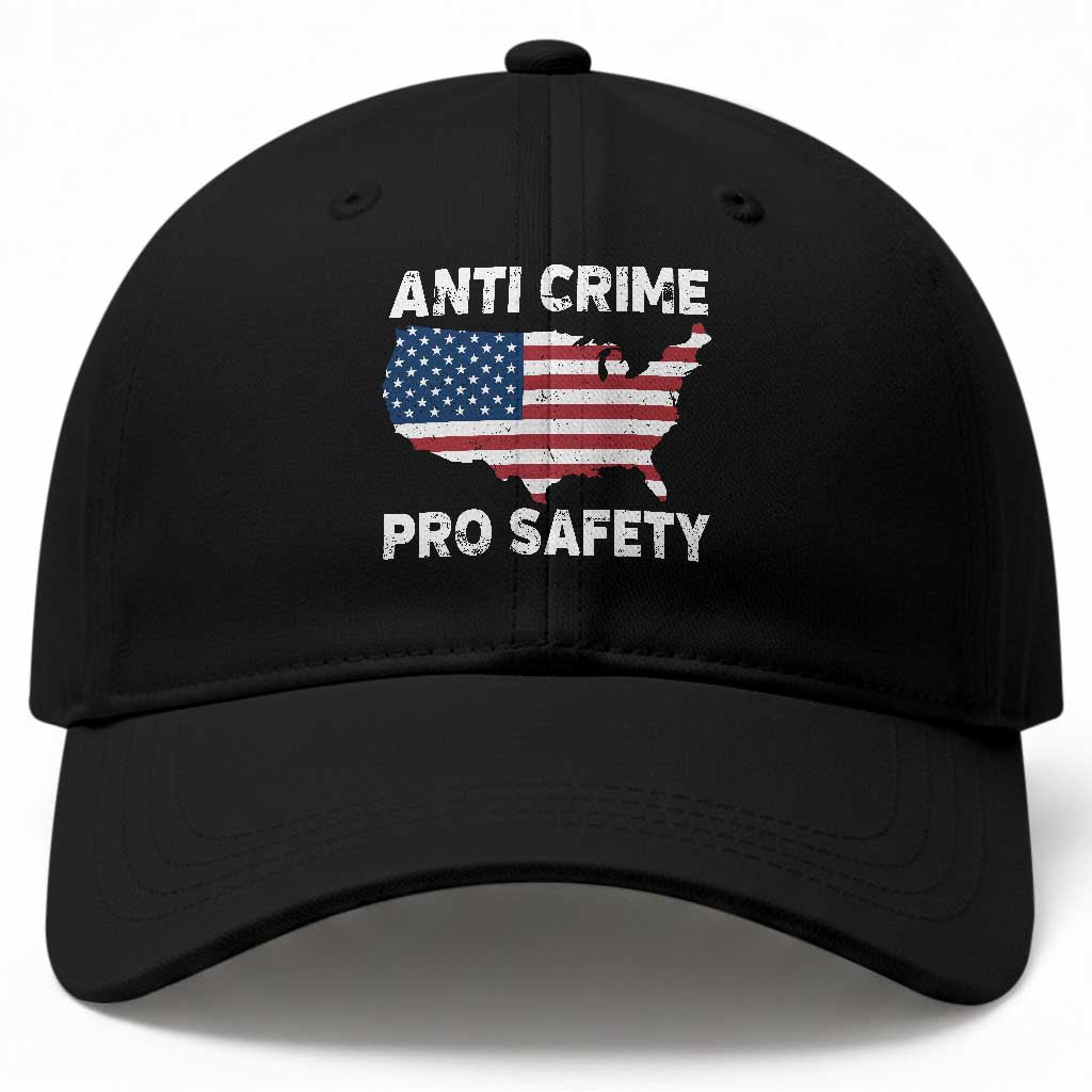 Anti Crime Pro Safety Baseball Cap Mayor Resistance Protest Jacob Political TS11 Print Your Wear