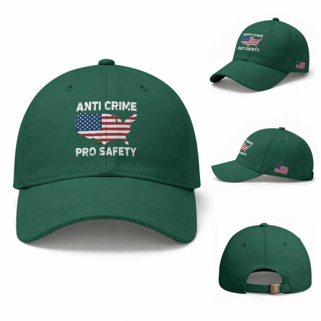 Anti Crime Pro Safety Baseball Cap Mayor Resistance Protest Jacob Political TS11 Baseball Cap Universal Fit Irish Green Print Your Wear