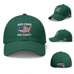 Anti Crime Pro Safety Baseball Cap Mayor Resistance Protest Jacob Political TS11 Baseball Cap Universal Fit Irish Green Print Your Wear
