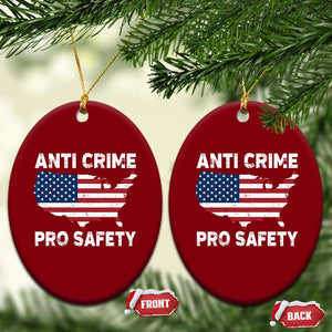 Anti Crime Pro Safety Ceramic Ornament Mayor Resistance Protest Jacob Political TS11 Print Your Wear