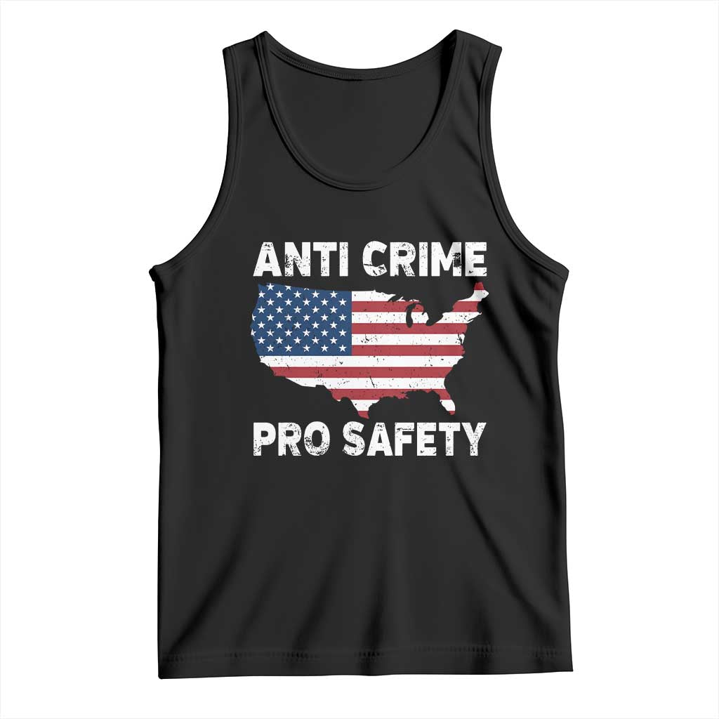Anti Crime Pro Safety Tank Top Mayor Resistance Protest Jacob Political TS11 Black Print Your Wear