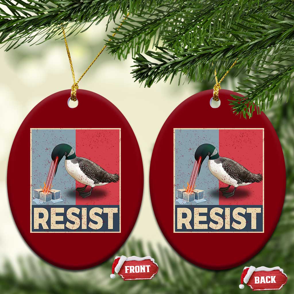 Minnesota Loon Resist Ceramic Ornament Loon Bird Laser Ice Cube Poster Graphic TS11 Print Your Wear