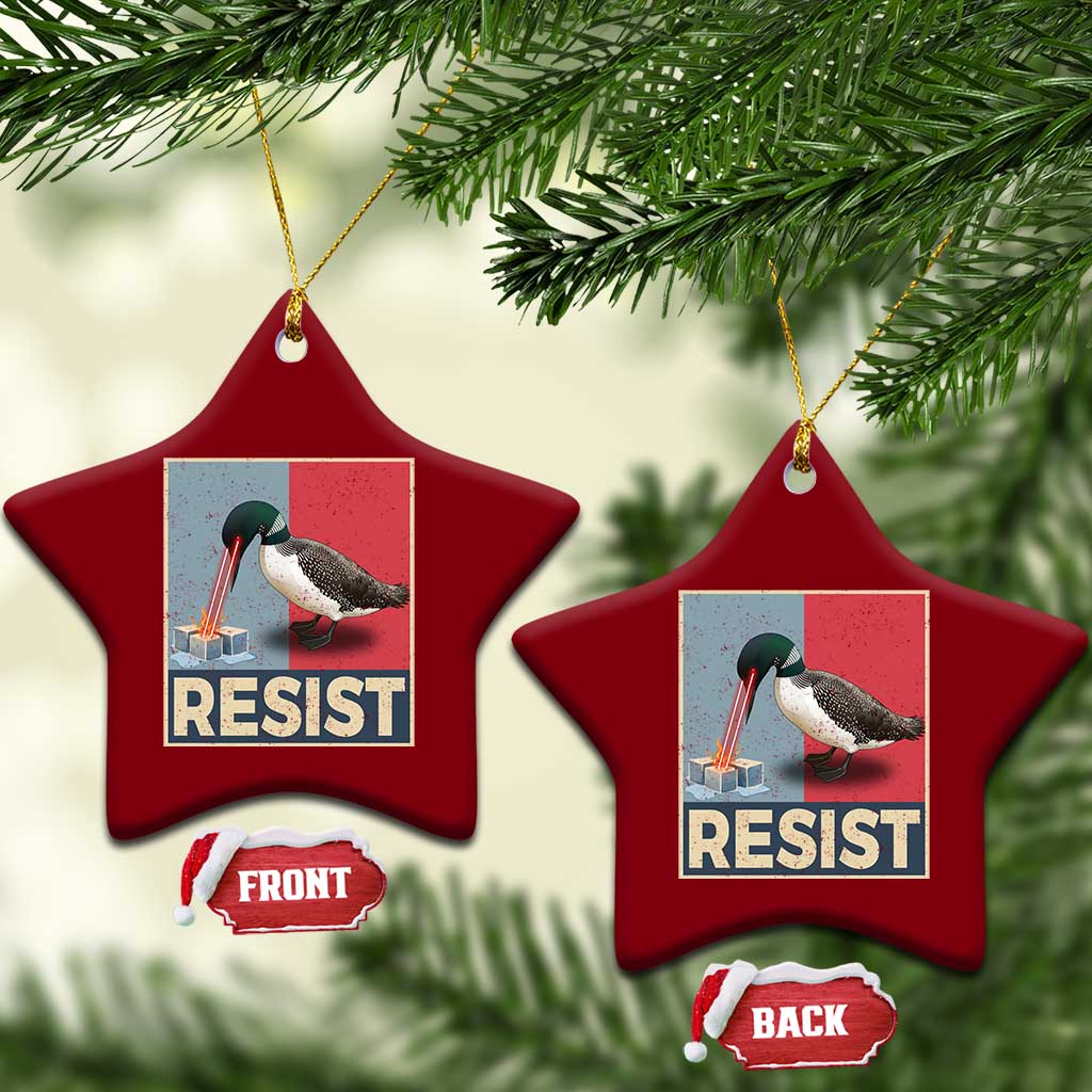 Minnesota Loon Resist Ceramic Ornament Loon Bird Laser Ice Cube Poster Graphic TS11 Print Your Wear