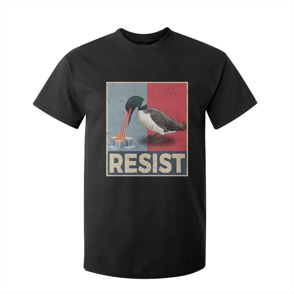 Minnesota Loon Resist T Shirt For Kid Loon Bird Laser Ice Cube Poster Graphic TS11 Black Print Your Wear