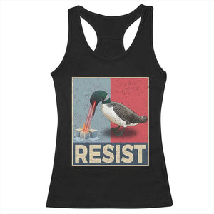 Minnesota Loon Resist Racerback Tank Top Loon Bird Laser Ice Cube Poster Graphic TS11 Black Print Your Wear