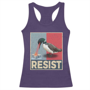 Minnesota Loon Resist Racerback Tank Top Loon Bird Laser Ice Cube Poster Graphic TS11 Purple Print Your Wear