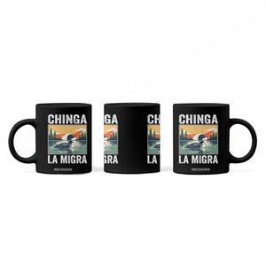 Chinga La Migra Coffee Mug Minnesota Loon Laser Ice Cube Political Protest TS11 Print Your Wear