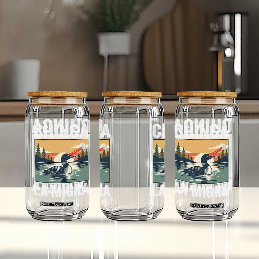 Chinga La Migra Glass Can Minnesota Loon Laser Ice Cube Political Protest TS11 Print Your Wear