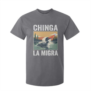 Chinga La Migra T Shirt For Kid Minnesota Loon Laser Ice Cube Political Protest TS11 Charcoal Print Your Wear
