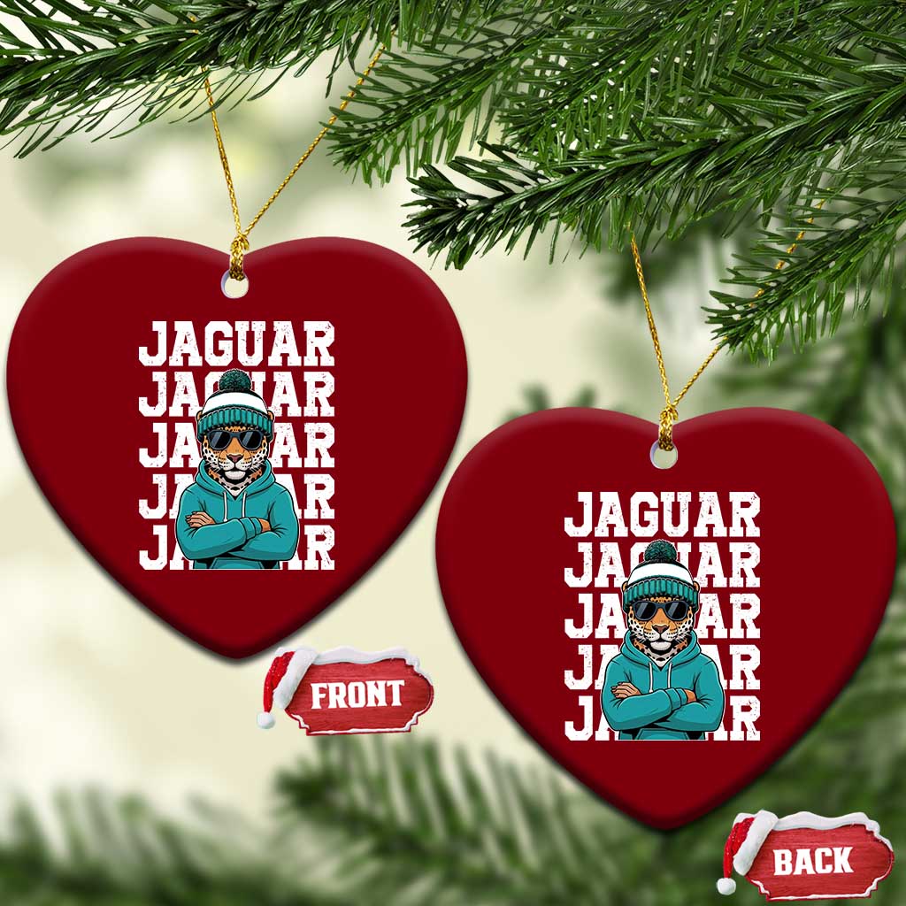Jaguar Lover Ceramic Ornament JJF Football Fan Game Day TS11 Print Your Wear