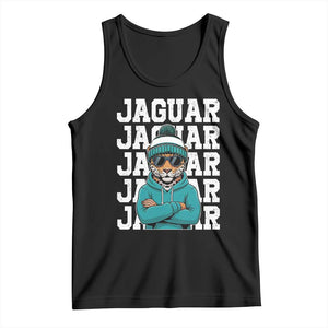 Jaguar Lover Tank Top JJF Football Fan Game Day TS11 Black Print Your Wear