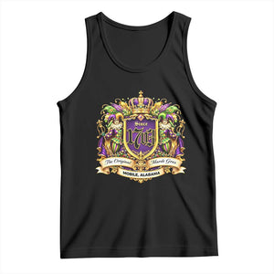 The Original Mardi Gras Mobile Alabama Since 1703 Tank Top Funny Carnival TS11 Black Print Your Wear