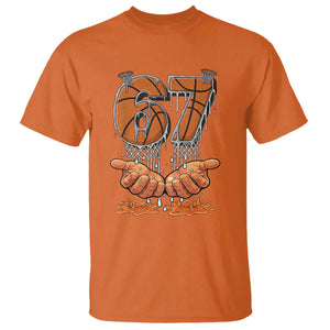 Basketball 67 Six Seven Funny Gen Alpha Meme Drip T Shirt TS11 Orange Print Your Wear