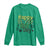 Funny Skibidi St Patrick's Day Long Sleeve Shirt Happy St Pat Rizz Day Shamrock TS11 Irish Green Print Your Wear