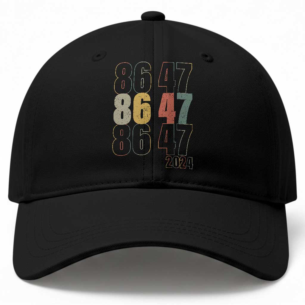 Funny Vintage 80s Style 86 47 2024 Retro Baseball Cap TS11 Print Your Wear
