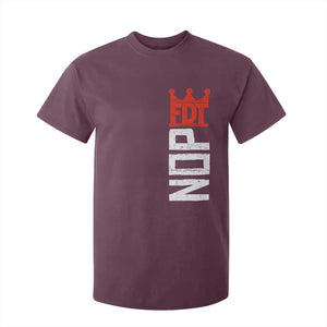 No Kings Protest Nope Funny Political Satire T Shirt For Kid TS11 Maroon Print Your Wear