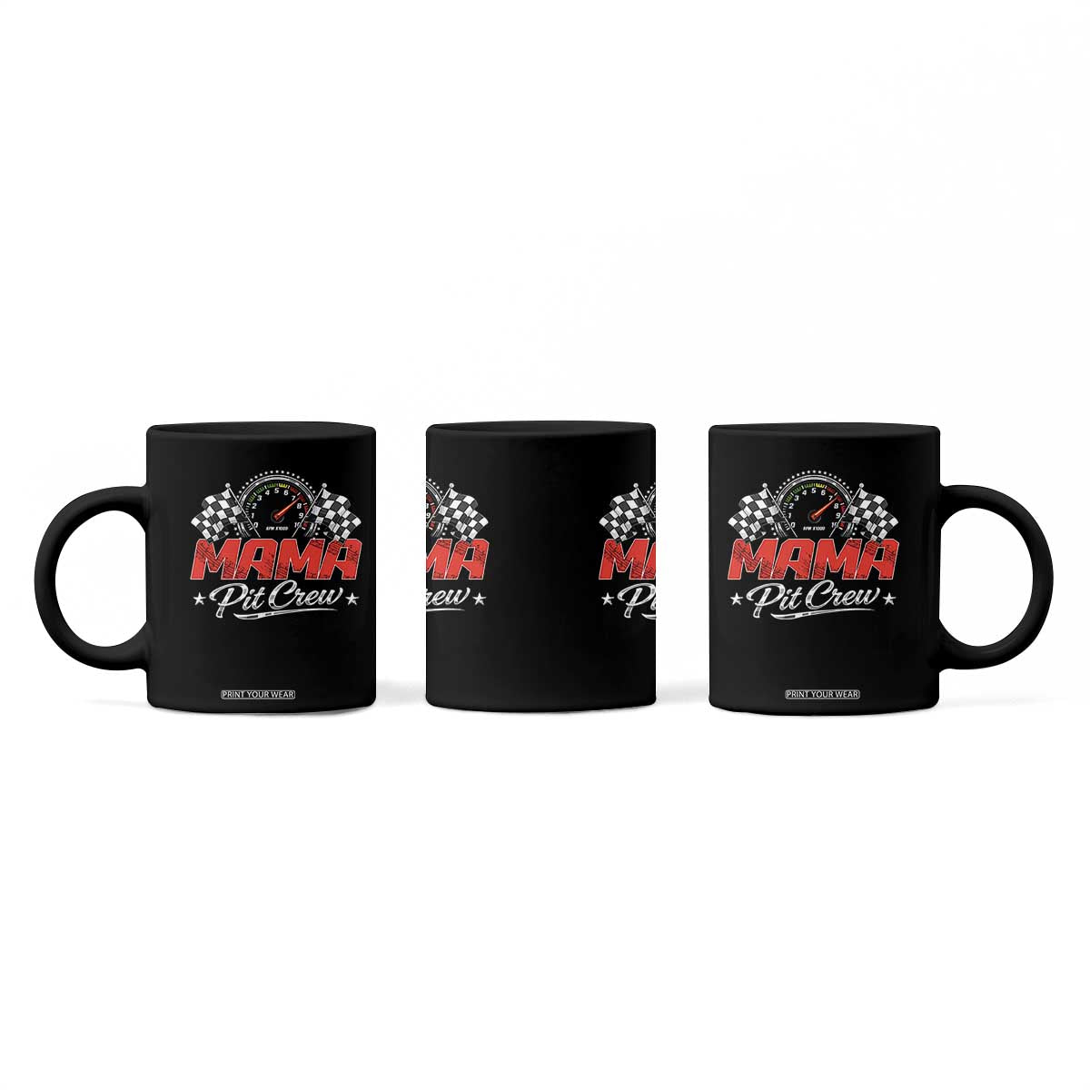 Mama Pit Crew Coffee Mug Racing Family Matching Mothers Day TS11 Print Your Wear