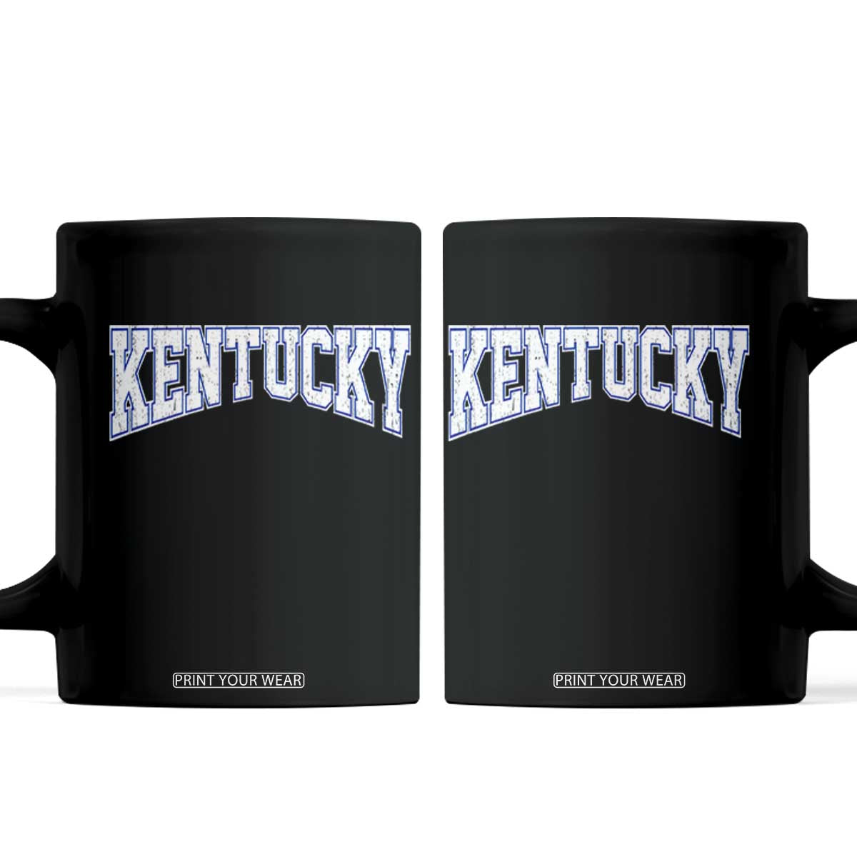 Kentucky Coffee Mug Vintage Sports Design Kentuckian KY State TS11 Black Print Your Wear