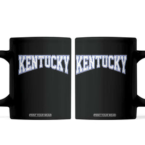 Kentucky Coffee Mug Vintage Sports Design Kentuckian KY State TS11 Black Print Your Wear
