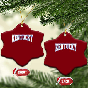 Kentucky Ceramic Ornament Vintage Sports Design Kentuckian KY State TS11 Print Your Wear