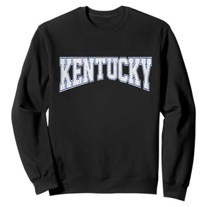 Kentucky Sweatshirt Vintage Sports Design Kentuckian KY State TS11 Black Print Your Wear