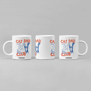 Cat Dad Club Coffee Mug Life is Better with Cats Fathers Day TS11 Print Your Wear