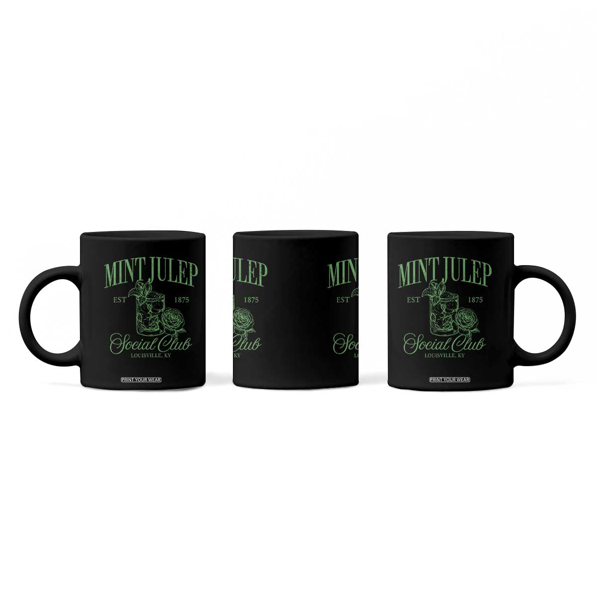 Mint Julep Social Club KY Funny Derby Cocktail Coffee Mug TS11 Print Your Wear