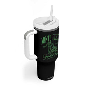 Mint Julep Social Club KY Funny Derby Cocktail Tumbler With Handle TS11 Print Your Wear
