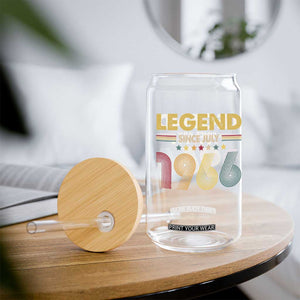 July 60th Birthday Glass Can Legends Since July 1966 Retro Bday TS11 Print Your Wear