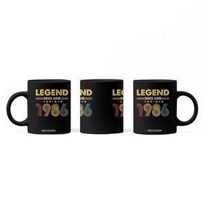 June 40th Birthday Coffee Mug Legends Since June 1986 Retro Bday TS11 Print Your Wear