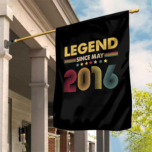 May 10th Birthday Garden Flag Legends Since May 2016 Retro Bday TS11 Print Your Wear