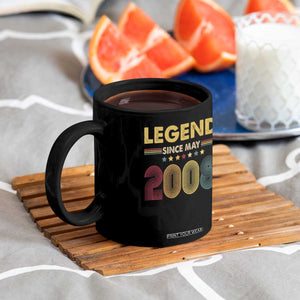 May 18th Birthday Coffee Mug Legends Since May 2008 Retro Bday TS11 Print Your Wear