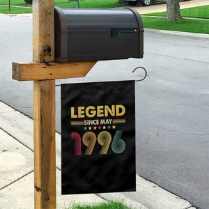 May 30th Birthday Garden Flag Legends Since May 1996 Retro Bday TS11 Print Your Wear