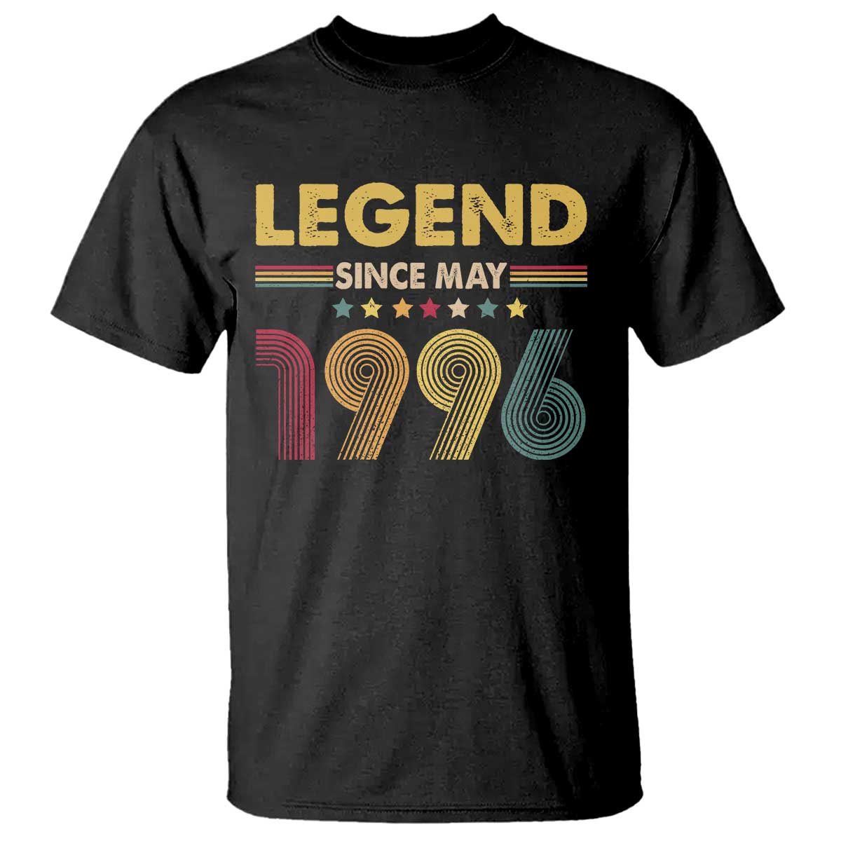 May 30th Birthday T Shirt Legends Since May 1996 Retro Bday TS11 Black Print Your Wear