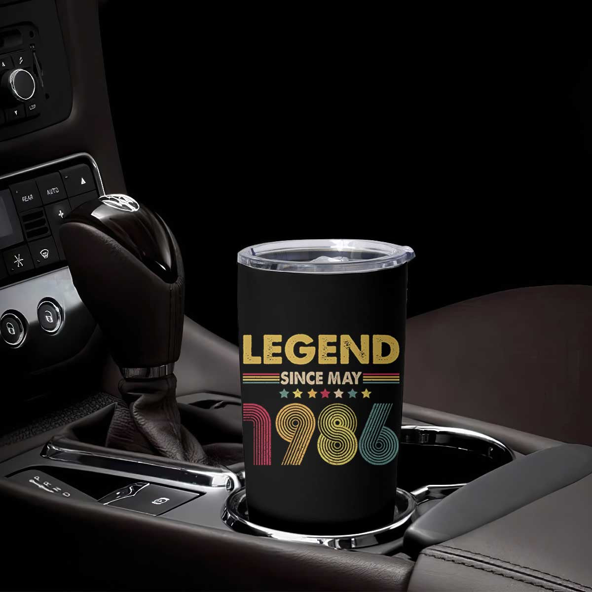 May 40th Birthday Tumbler Cup Legends Since May 1986 Retro Bday TS11 Print Your Wear