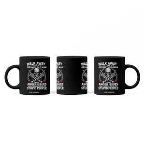 Walk Away I Am A Grumpy Old Man I Have Anger Issues Coffee Mug Funny Senior Citizen TS11 Print Your Wear
