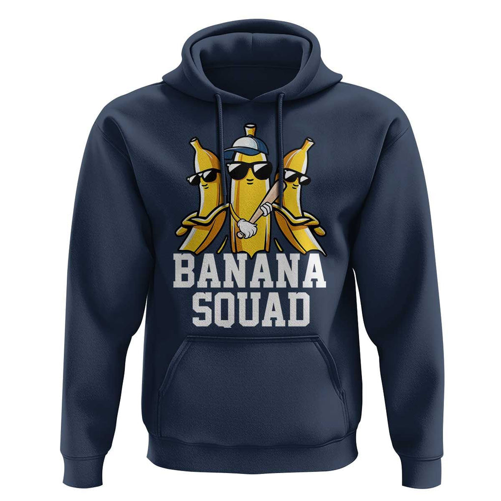 Funny Banana Squad Hoodie Baseball Bat Cute Halloween Costume TS11 Navy Print Your Wear