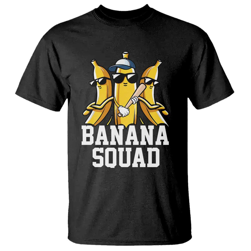 Funny Banana Squad T Shirt Baseball Bat Cute Halloween Costume TS11 Black Print Your Wear