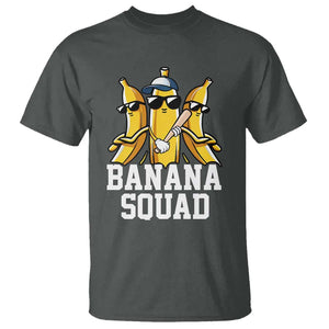 Funny Banana Squad T Shirt Baseball Bat Cute Halloween Costume TS11 Dark Heather Print Your Wear