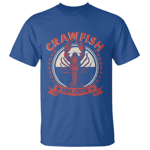 Funny Crawfish Boil Crew T Shirt Cajun Seafood Boil Lover Party TS11 Royal Blue Print Your Wear