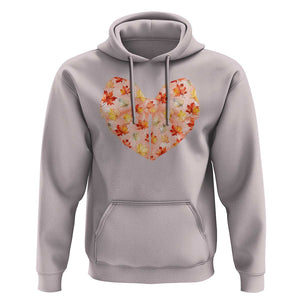 Coquette Canadian Girly Hoodie Canada Day Flag Maple Leaf Orange Bow Girls Aesthetic TS11 Ice Gray Print Your Wear