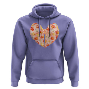 Coquette Canadian Girly Hoodie Canada Day Flag Maple Leaf Orange Bow Girls Aesthetic TS11 Violet Print Your Wear