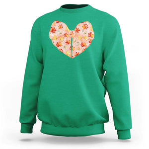 Coquette Canadian Girly Sweatshirt Canada Day Flag Maple Leaf Orange Bow Girls Aesthetic TS11 Irish Green Print Your Wear