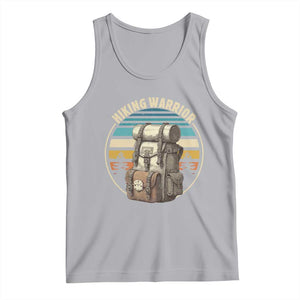 Funny Hiking Warrior Retro Backpack Nature Adventure Tank Top TS11 Athletic Heather Print Your Wear