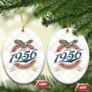 70th Birthday Beer Lover Vintage 1956 Limited Edition Ceramic Ornament Bald Eagle TS11 Print Your Wear