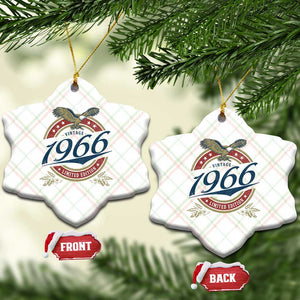 60th Birthday Beer Lover Vintage 1966 Limited Edition Ceramic Ornament Bald Eagle TS11 Print Your Wear
