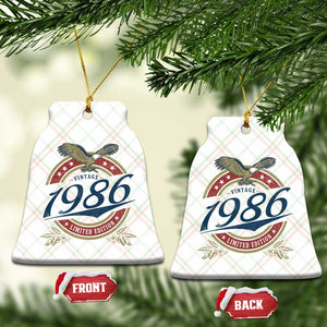 40th Birthday Beer Lover Vintage 1986 Limited Edition Ceramic Ornament Bald Eagle TS11 Print Your Wear