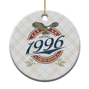 30th Birthday Beer Lover Vintage 1996 Limited Edition Ceramic Ornament Bald Eagle TS11 1pc Christmas Plaid Print Your Wear