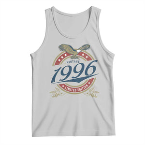 30th Birthday Beer Lover Vintage 1996 Limited Edition Tank Top Bald Eagle TS11 Ash Print Your Wear
