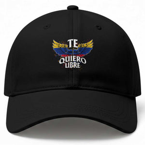 Venezuelan Pride Baseball Cap Te Quiero Libre Venezuela Flag Wings TS11 Print Your Wear